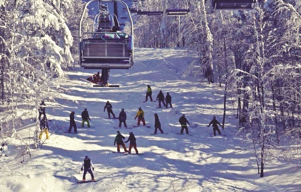 L'impianto sciistico di Gambarie