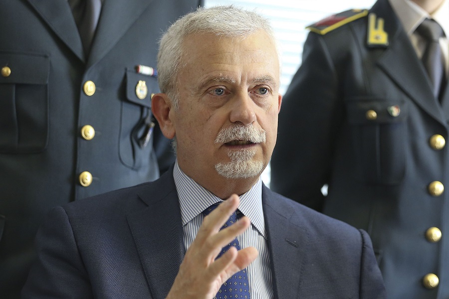 Il procuratore di Salerno Giuseppe Borrelli