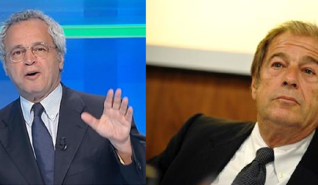 Enrico Mentana e Gianni Minoli