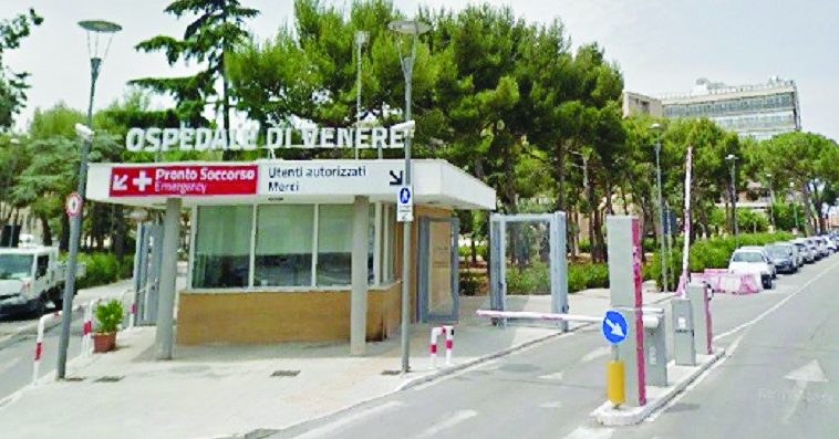 L’ospedale Di Venere, dove la donna è stata ricoverata