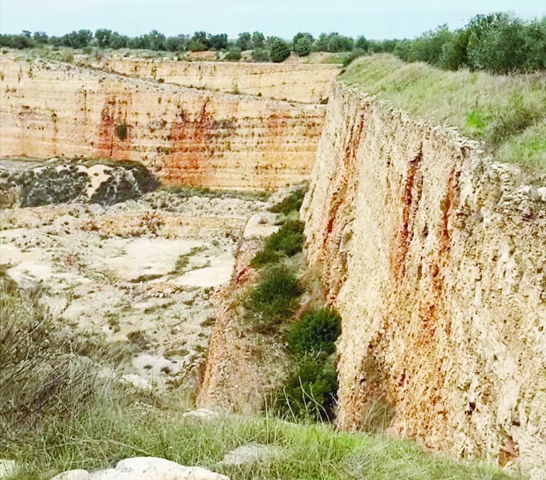 L’area in contrada Colajanni individuata per la discarica