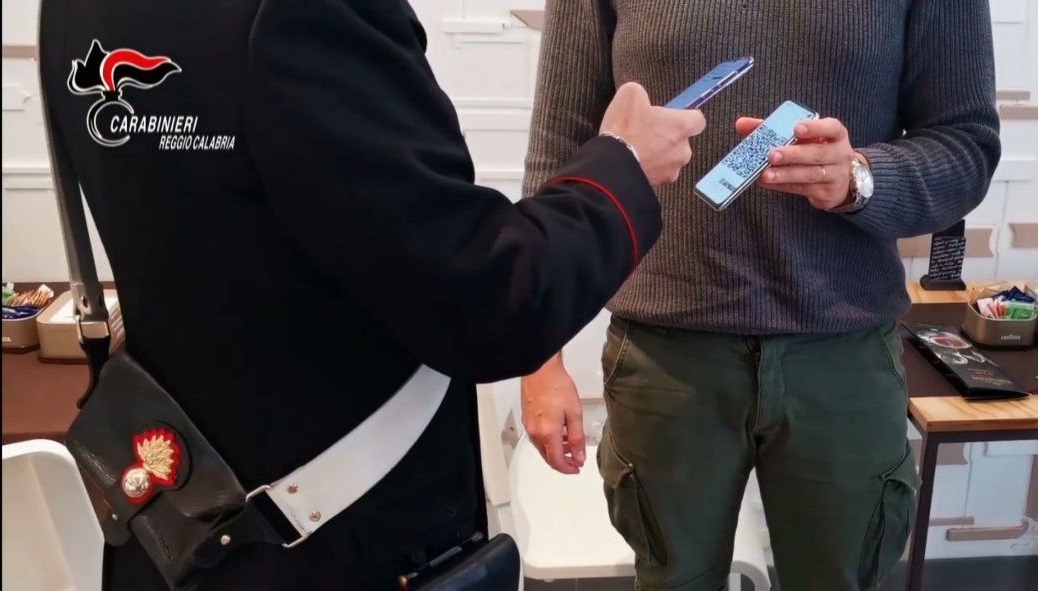 Controllo di un green pass