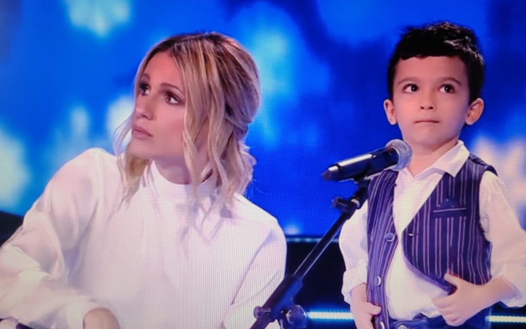 Carlo Fortino con Michelle Hunziker