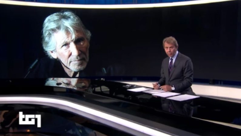 VIDEO - Roger Waters per l'ospedale di Cariati, il servizio del TG1
