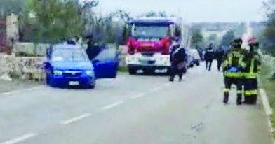Incidente stradale nel Barese, muore una donna di Conversano