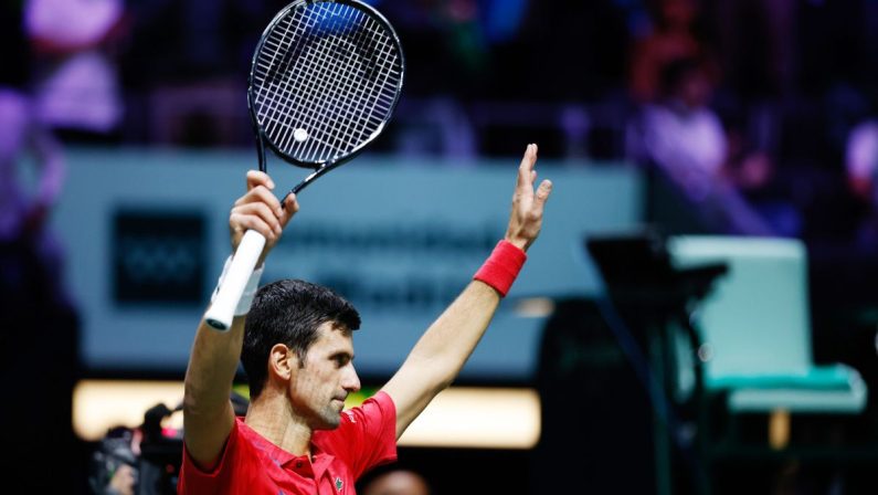 Djokovic “Grazie a tutti, sono qui per giocare”