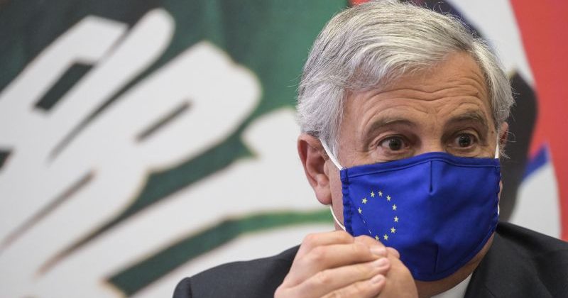 Quirinale, Antonio Tajani (FI): «Da noi nomi d'area, il resto si vedrà dopo»