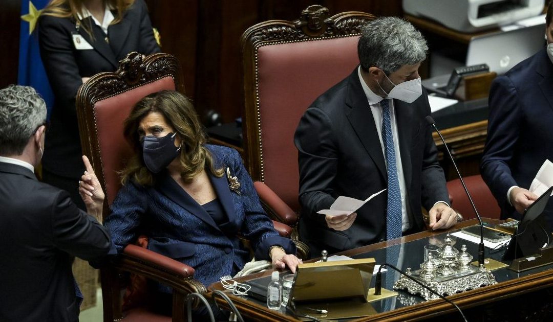 Maria Elisabetta Alberti Casellati e Roberto Fico