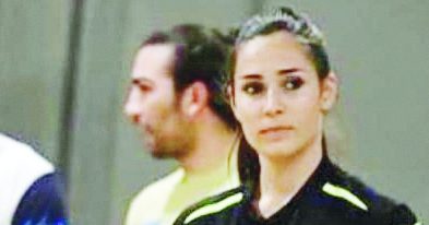 Sara Sparviero, l'arbitro di Bitonto che dirige il campionato maschile di futsal
