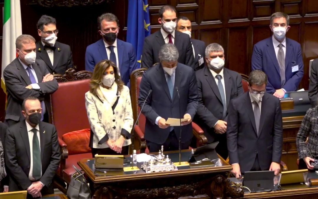 Mattarella rieletto presidente, la proclamazione in Aula