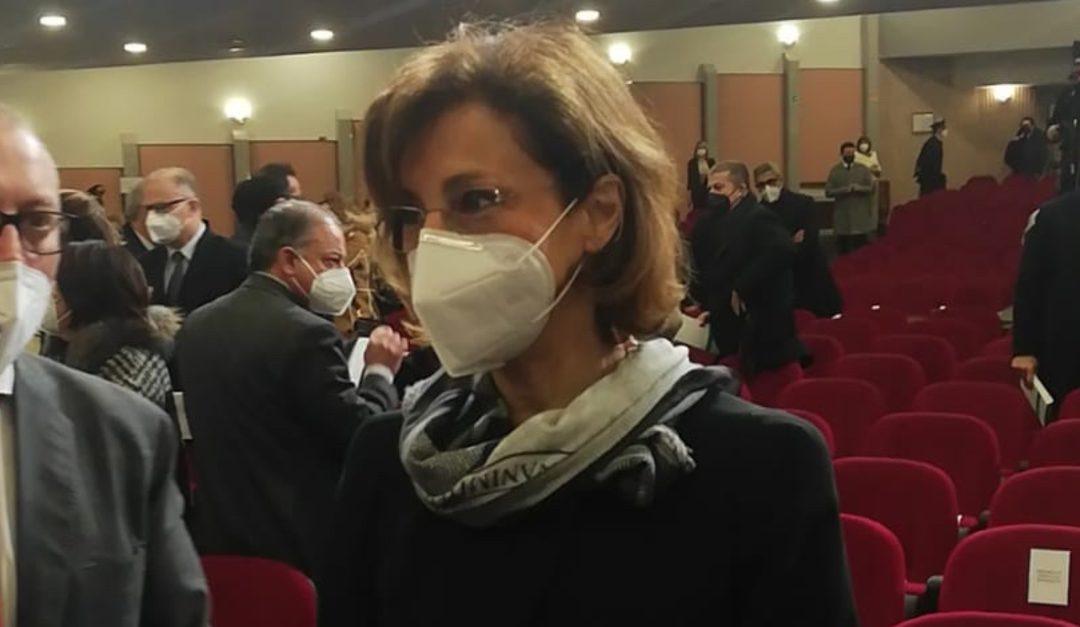 Il ministro Marta Cartabia all'inaugurazione dell'anno giudiziario a Reggio Calabria