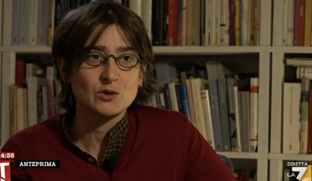 La scrittrice Chiara Valerio a Tagadà su La7