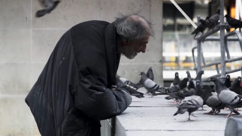 Il clochard calabrese che curava gli uccelli a Parigi: morto Monsieur Pigeon
