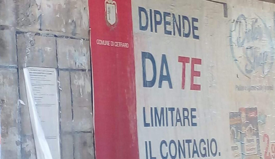 I manifesti affissi a Cetraro