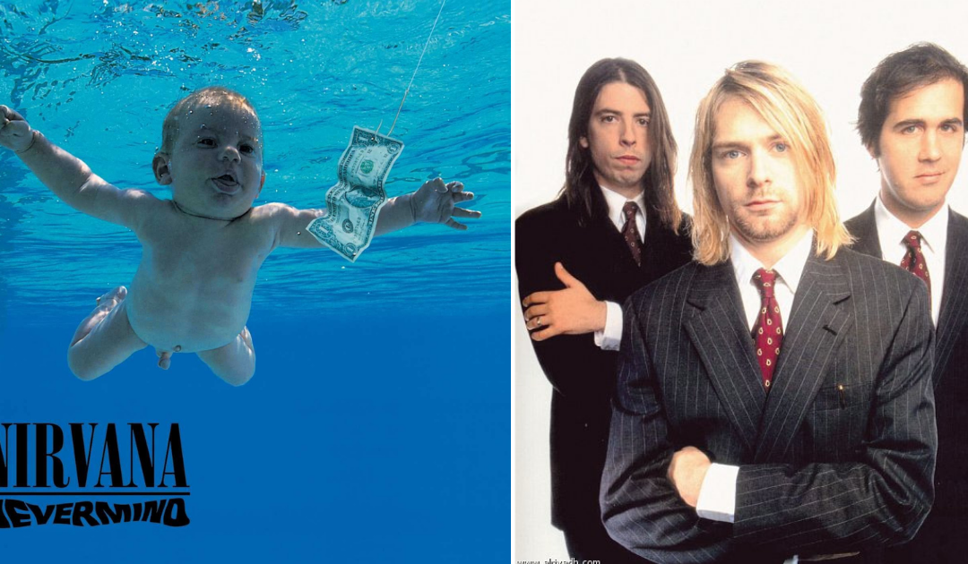 La copertina di "Nevermind" e i Nirvana