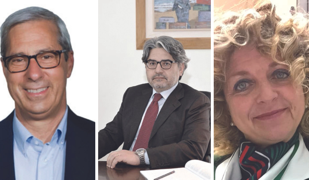 Carmelo Grassi, Ettore Sbarra e Marina Samarelli