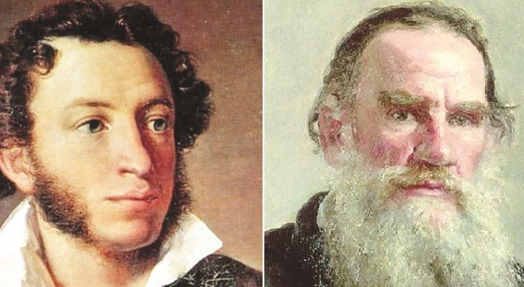 Aleksandr Sergeevic Puškin e Lev Tolstoj