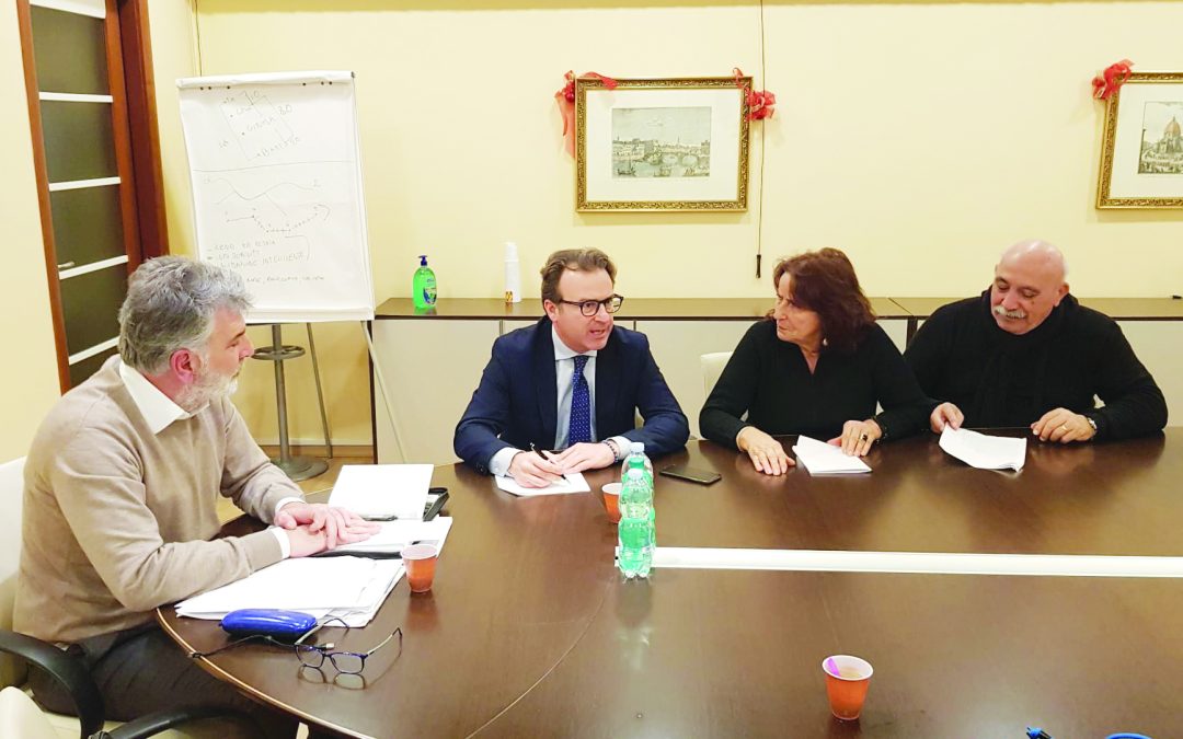 L’incontro tra i rappresentanti degli ex piccoli azionisti della Banca Popolare e il senatore Dario Damiani