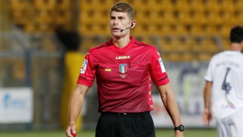L’arbitro reggino Francesco Cosso al debutto nel campionato di Serie A