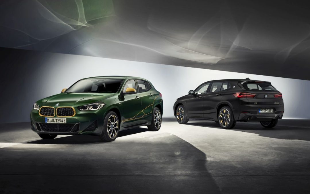 Nuova serie speciale Bmw X2 Edition Goldplay