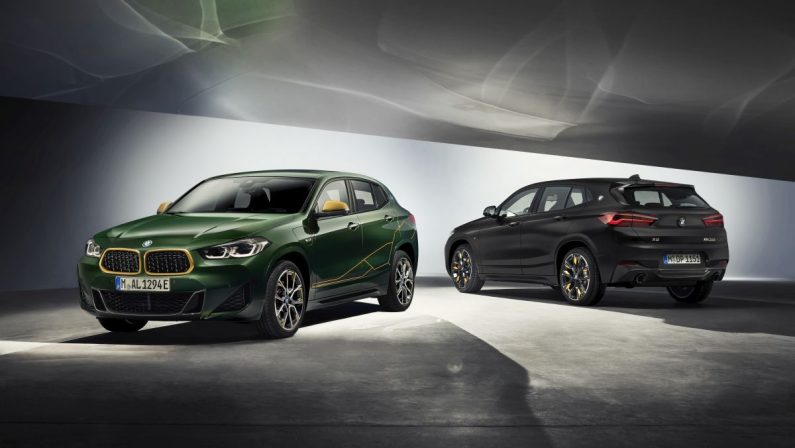 Nuova serie speciale Bmw X2 Edition Goldplay