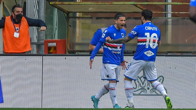 Sampdoria-Sassuolo 4-0, debutto con gol per Sensi