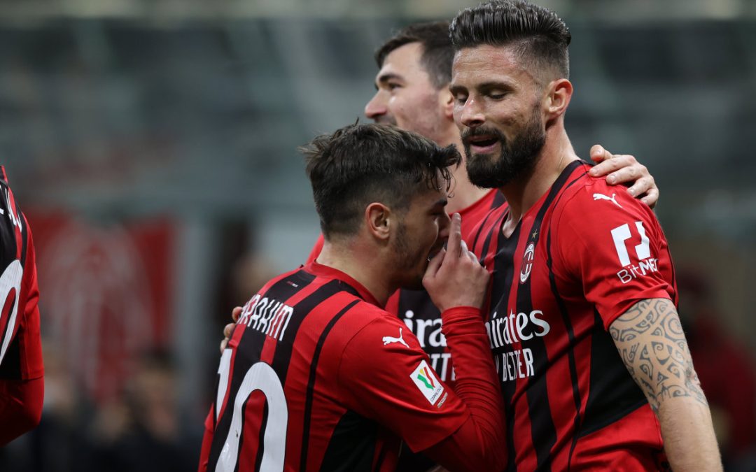 Milan in semifinale di Coppa Italia, 4-0 alla Lazio
