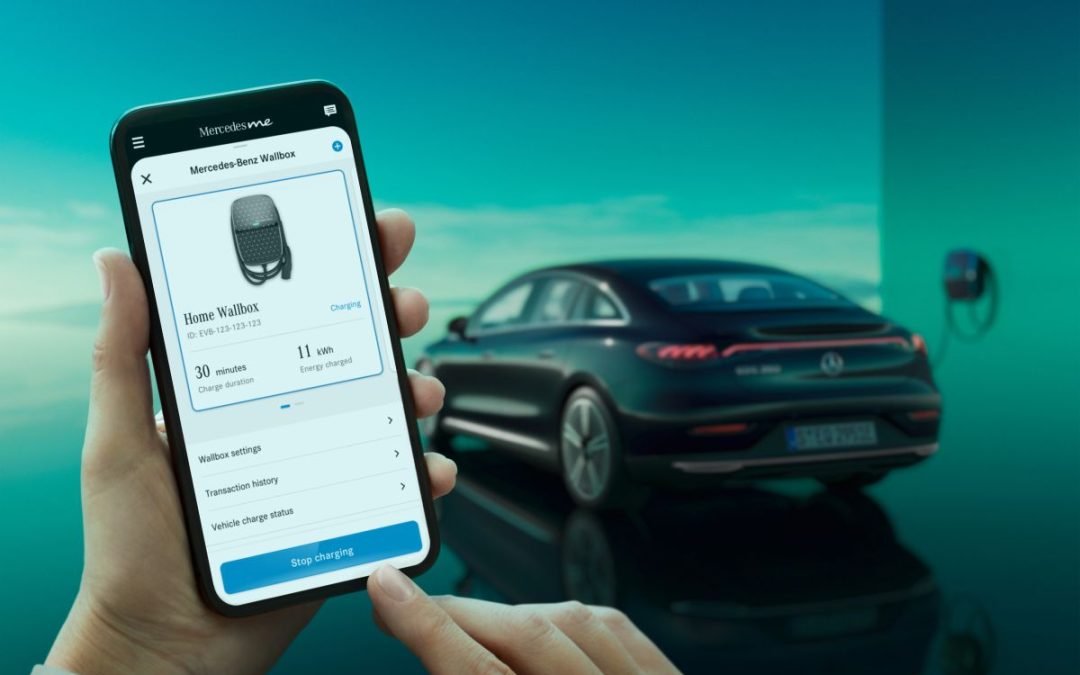 La nuova Wallbox Mercedes-benz, connessa e intelligente