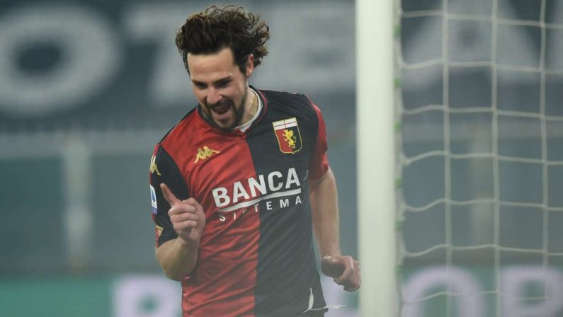 Bonazzoli risponde a Destro, Genoa-Salernitana 1-1
