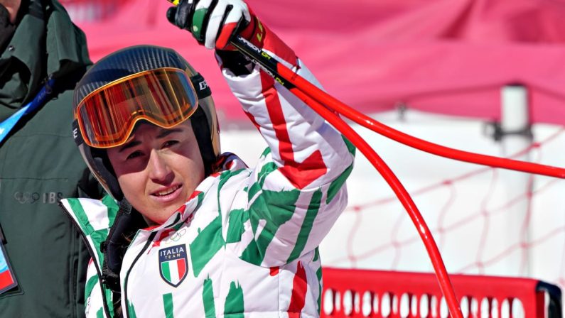 Prova di discesa per Sofia Goggia “Le gambe ci sono”