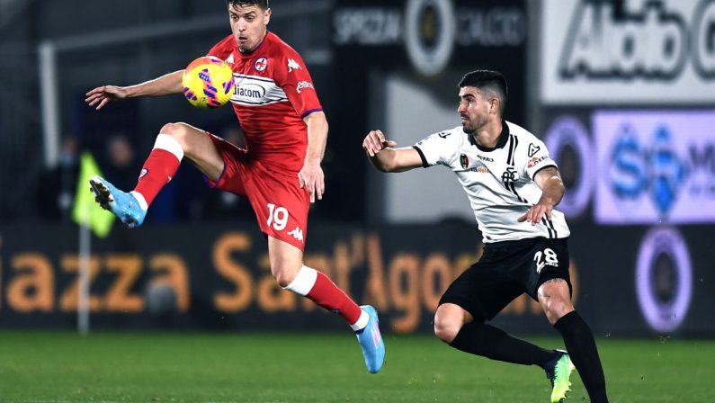 Fiorentina al fotofinish, lo Spezia si arrende 2-1