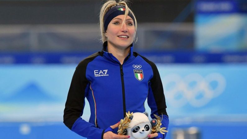 Pechino 2022, Lollobrigida bronzo nella mass start di pattinaggio velocit&agrave;