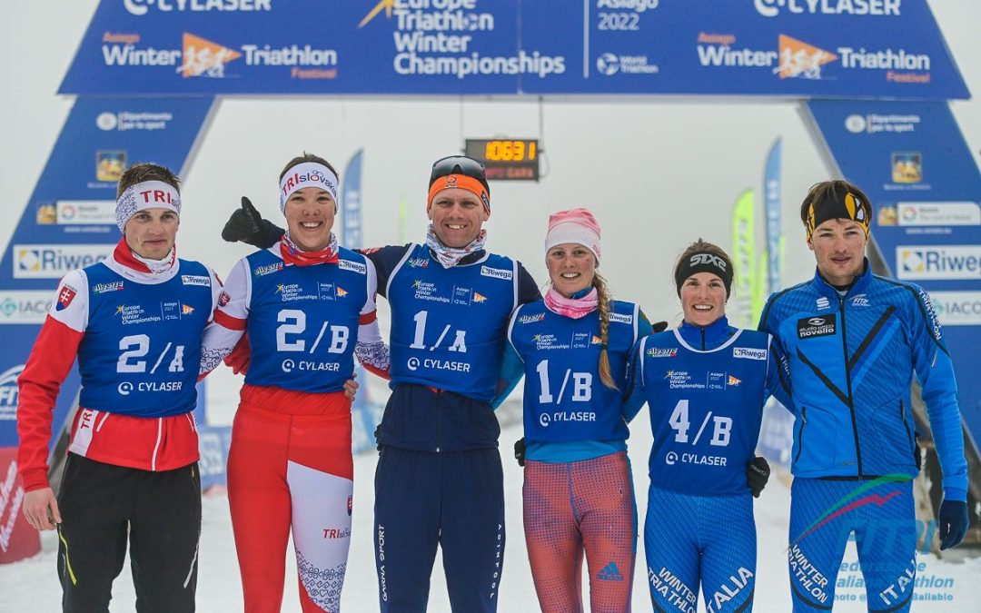 Europei winter triathlon, altre 2 medaglie per l’Italia