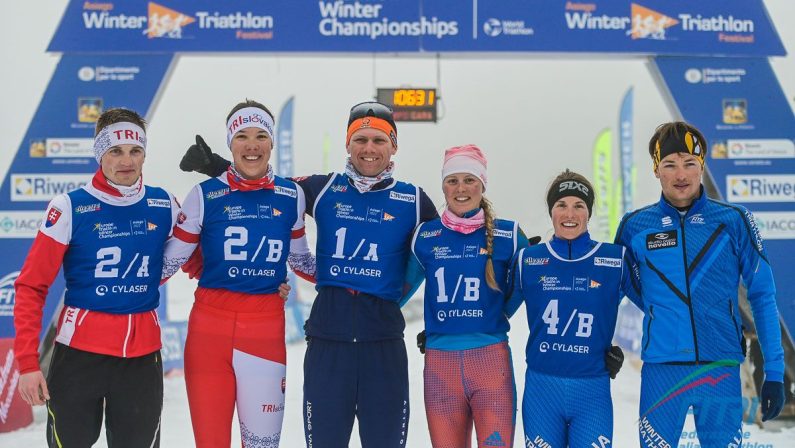 Europei winter triathlon, altre 2 medaglie per l’Italia