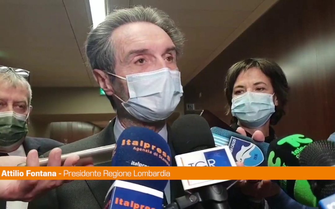 Fontana “Abolire il green pass? Se supportato da dati scientifici”