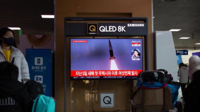 Corea del Nord, lanciato un missile non identificato
