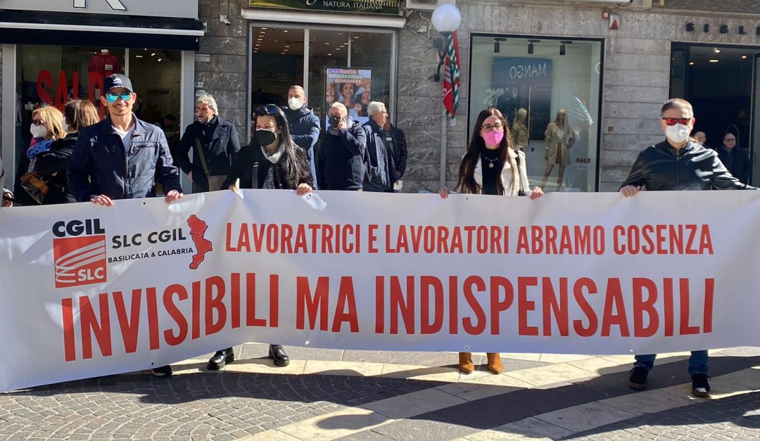 La protesta a Cosenza