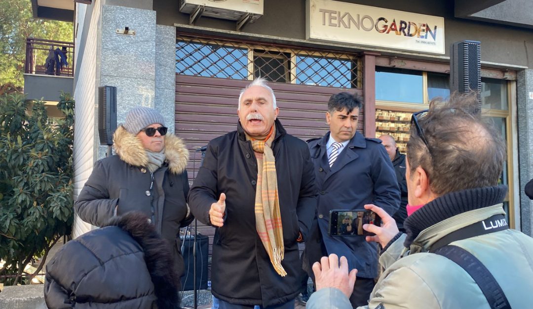 Il sit in di Pappalardo oggi a Rende
