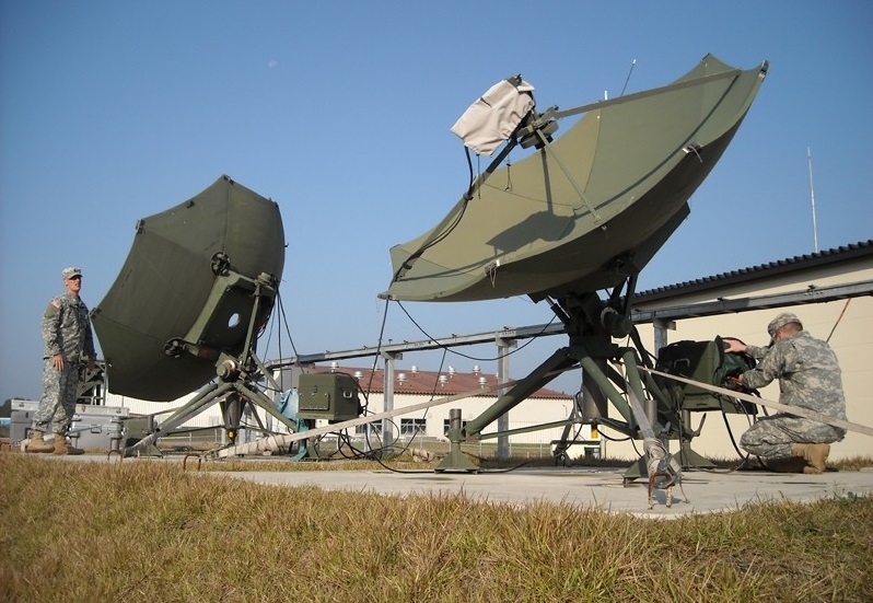 La stazione satellitare americana