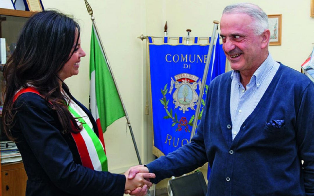L'ex sindaco Scalise assieme all'ex sindaco Salinardi