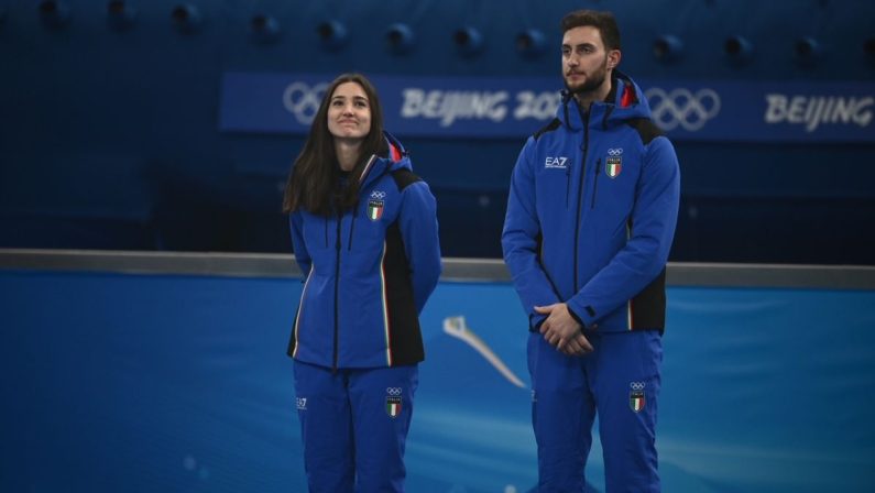 Pechino 2022, storico oro per l&rsquo;Italia del Curling nel doppio misto