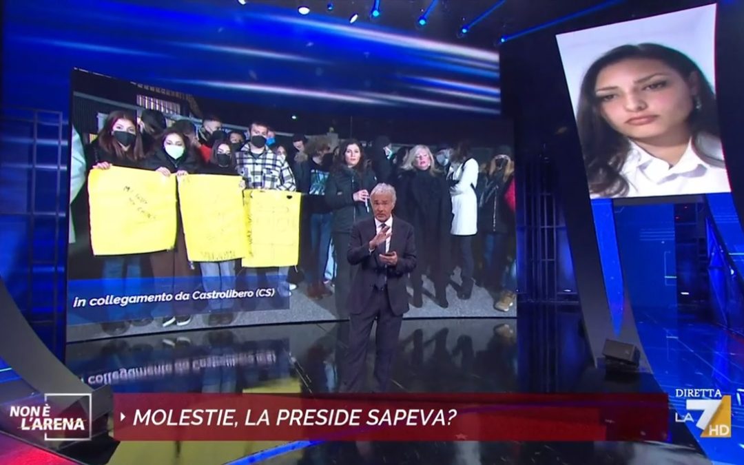 Massimo Giletti a "Non è l'arena"