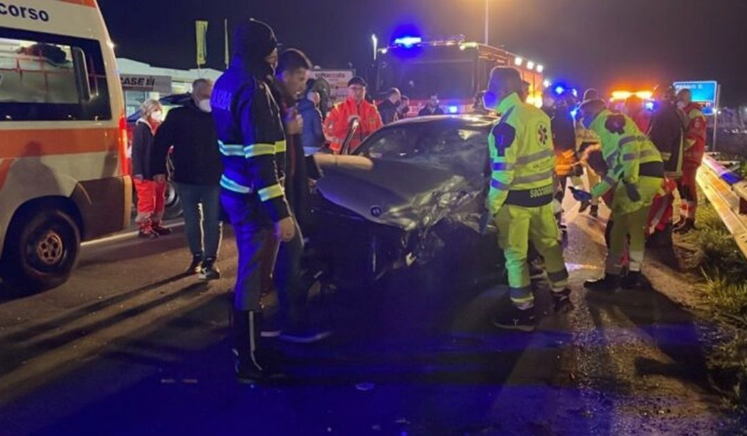 L'incidente in cui ha perso la vita Lorenzo Monaco a Corigliano-Rossano