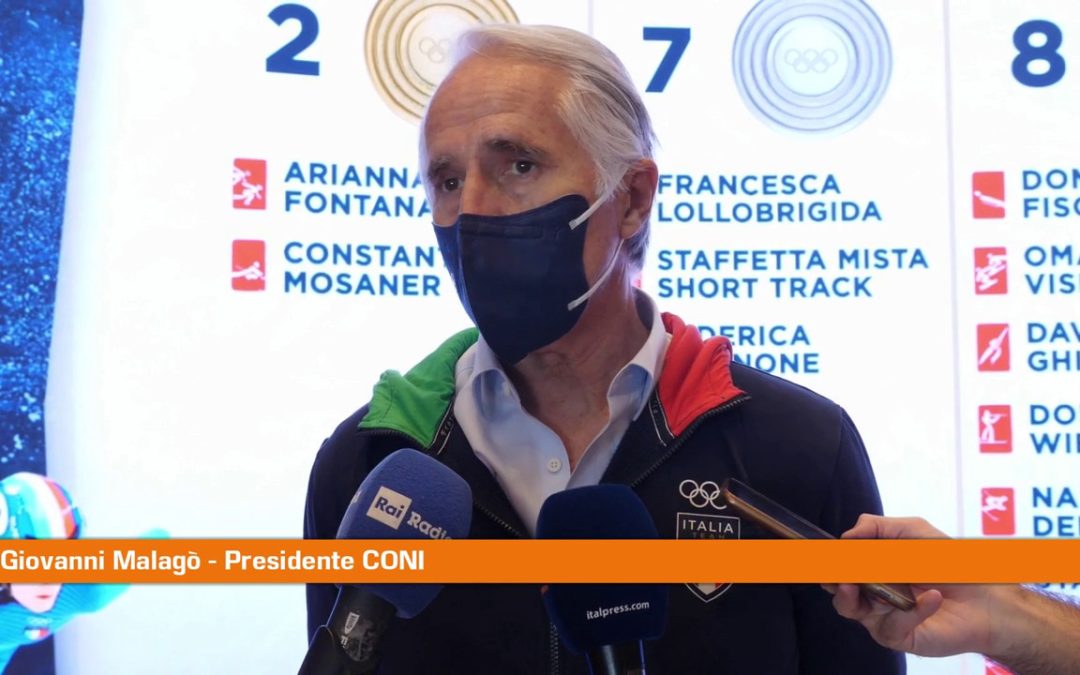 Pechino2022, Malagò “Voto 7,5 alla spedizione olimpica”