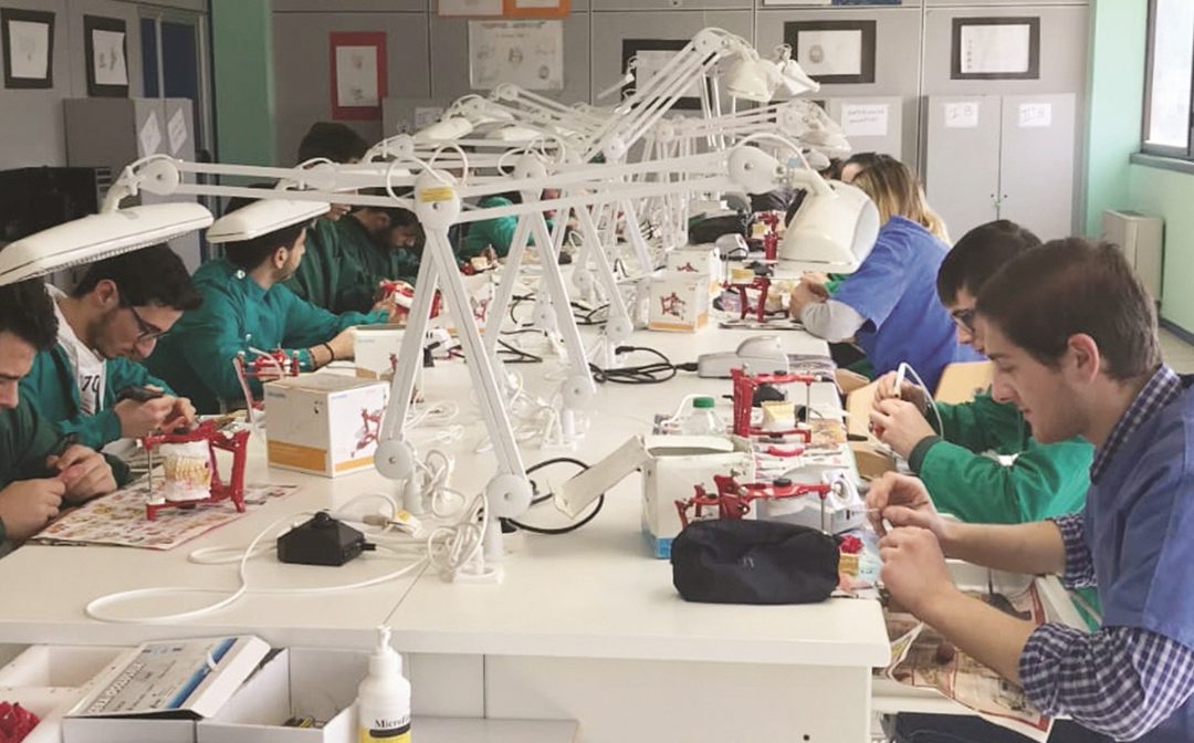 Il laboratorio della scuola