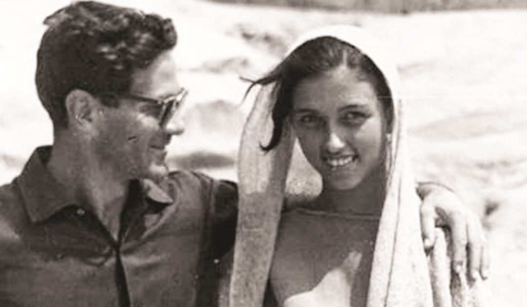 Margherita Caruso sul set de “Il Vangelo secondo Matteo” con Pasolini
