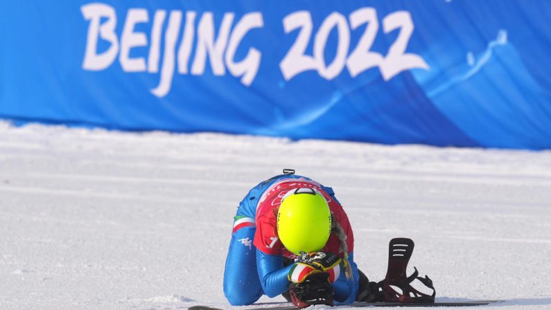 Delusione Moioli, manca la finale di snowboardcross
