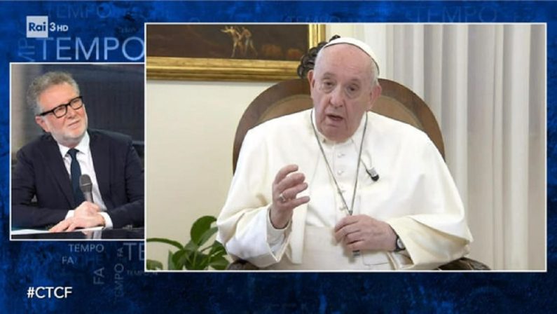 Papa Francesco a "Che tempo che fa": 6,7 milioni di spettatori, 25% di share