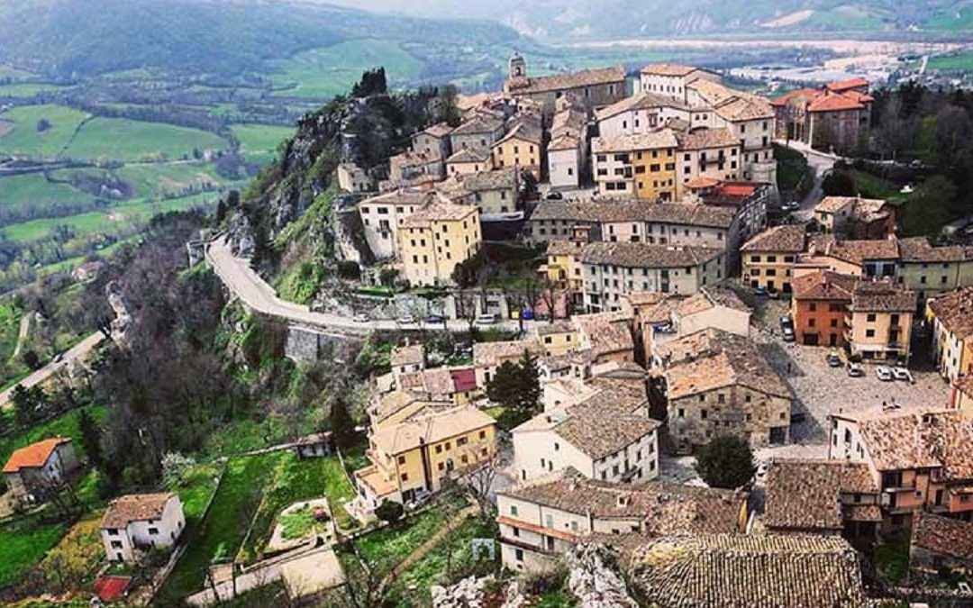 Il borgo di Pennabilli in Val Marecchia