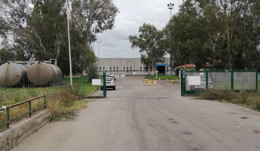L’impianto del conferimento dei rifiuti di San Pietro Lametino